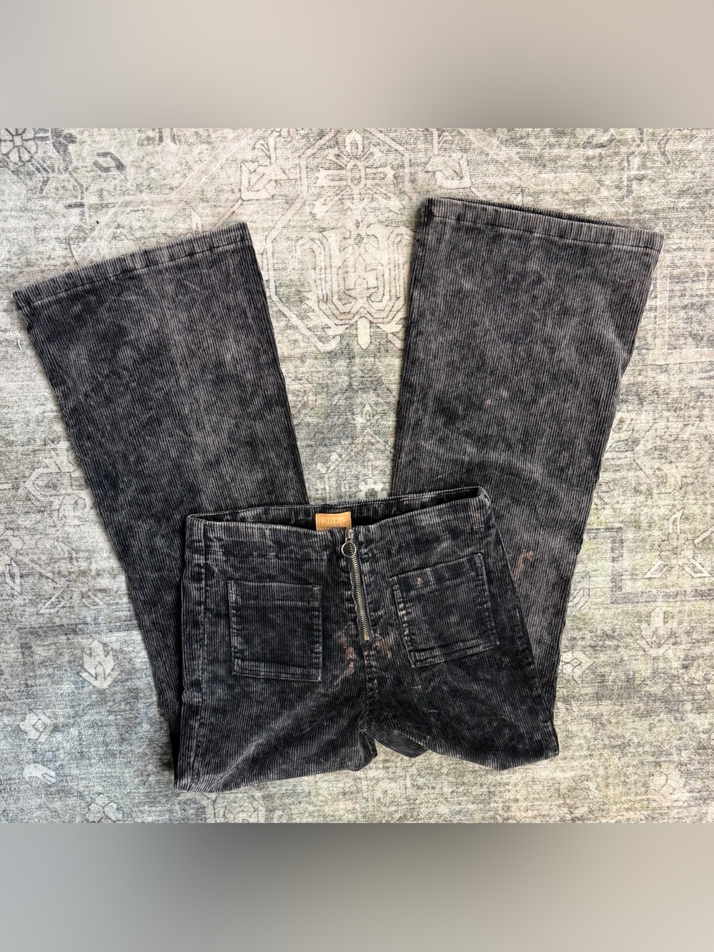 NWT POL Mineral Wash Flare Corduroy Jeans - Medium